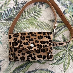 Cheetah belt pouch